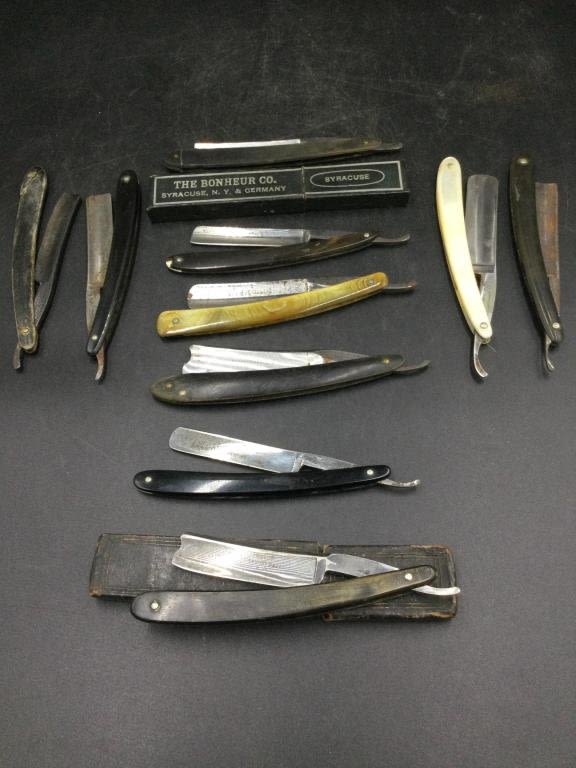 Lot 189: Vintage Straight Razors