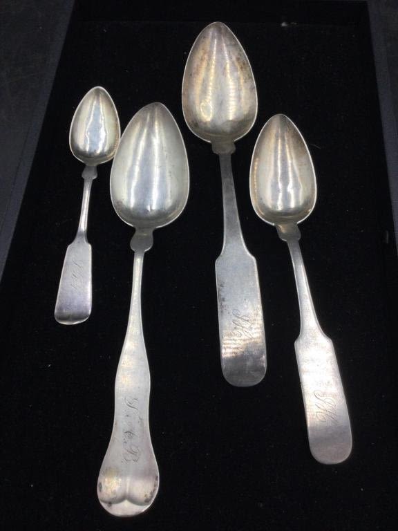 Lot 194: Early Silver Spoons