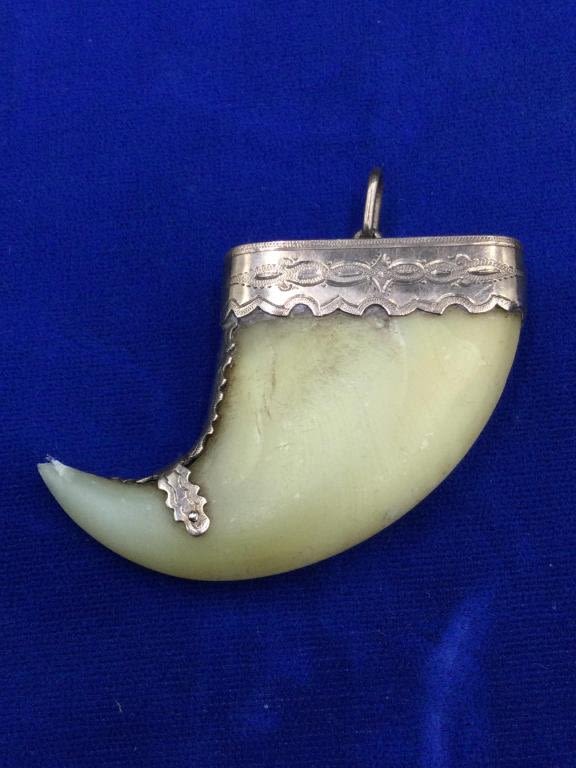 Lot 203: Tiger Claw Wrapped in Gold
