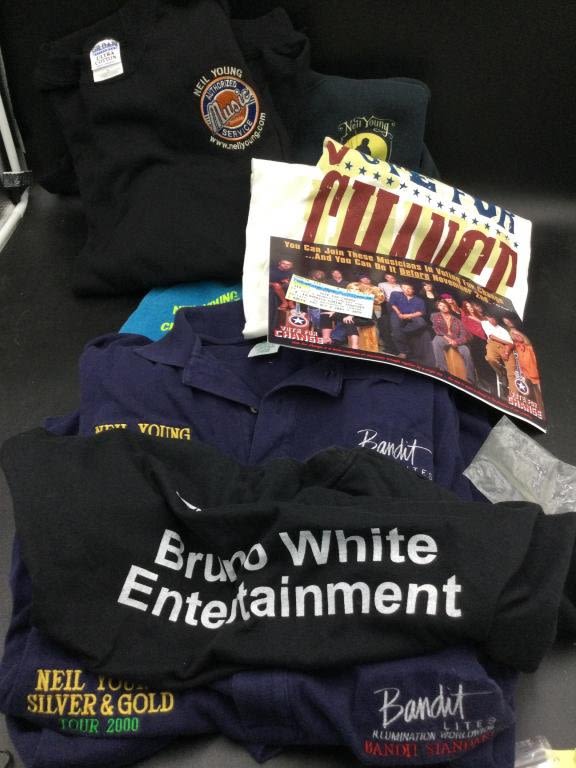Lot 204: Vintage Band Shirts