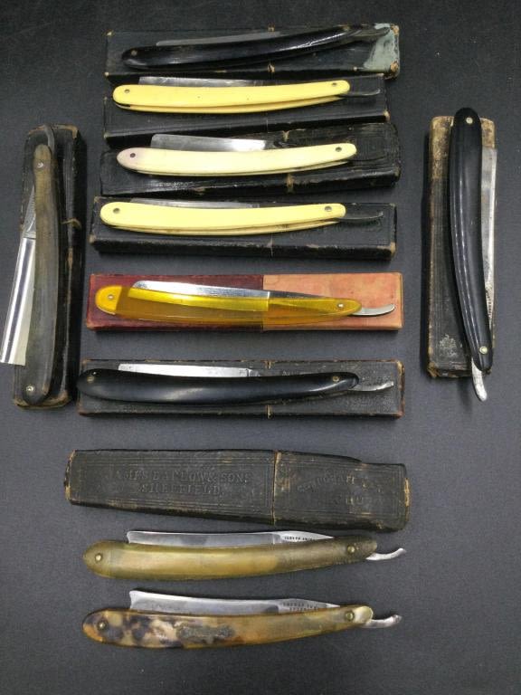 Lot 215: Vintage Straight Razors