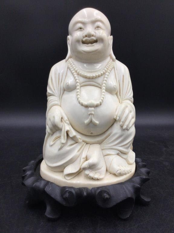 Lot 236: Large Solid Heavy Budha