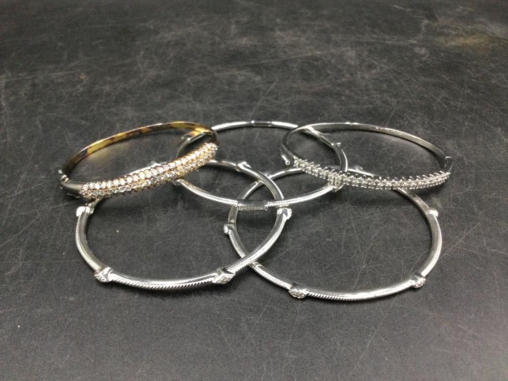 Lot 238: Sterling Bracelets