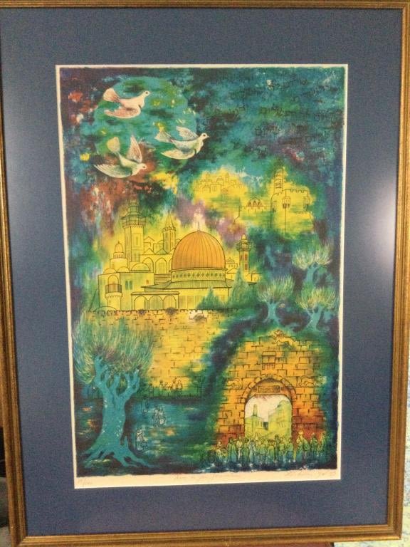 Lot 243: Limited Edition "Peace to You Jersalem"