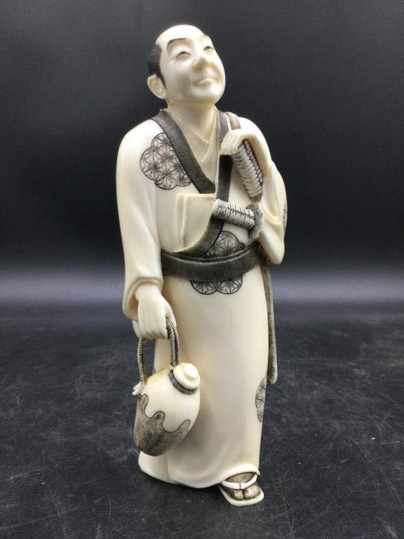 Lot 269: Carved Samuri Warrior