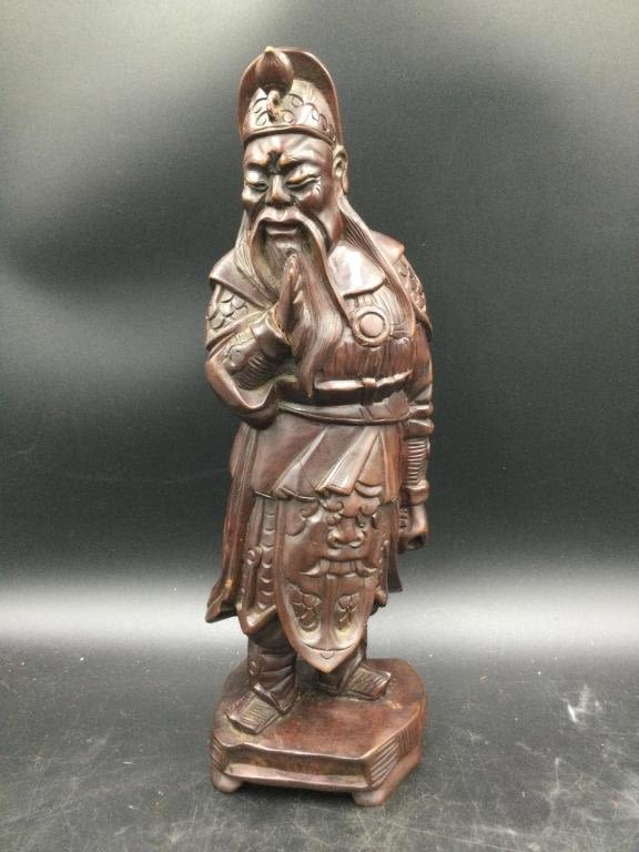 Lot 20: Vintage Carved Asian Man
