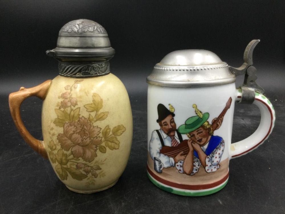 Lot 32: Vintage Steins
