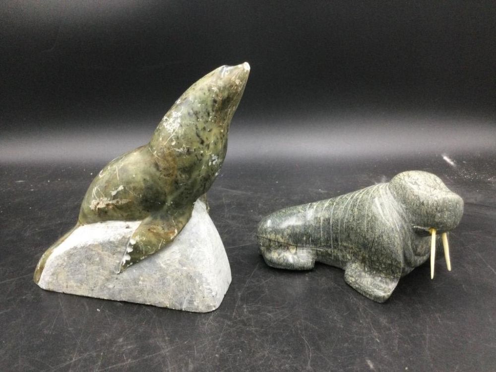 Lot 53: Carved Soapstone Seals
