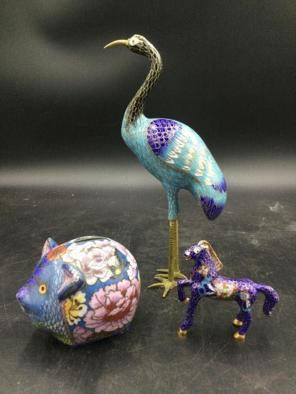 Lot 57: Cloisonne