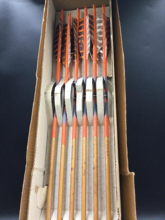 Lot 65: Vintage Ben Pearson Arrows