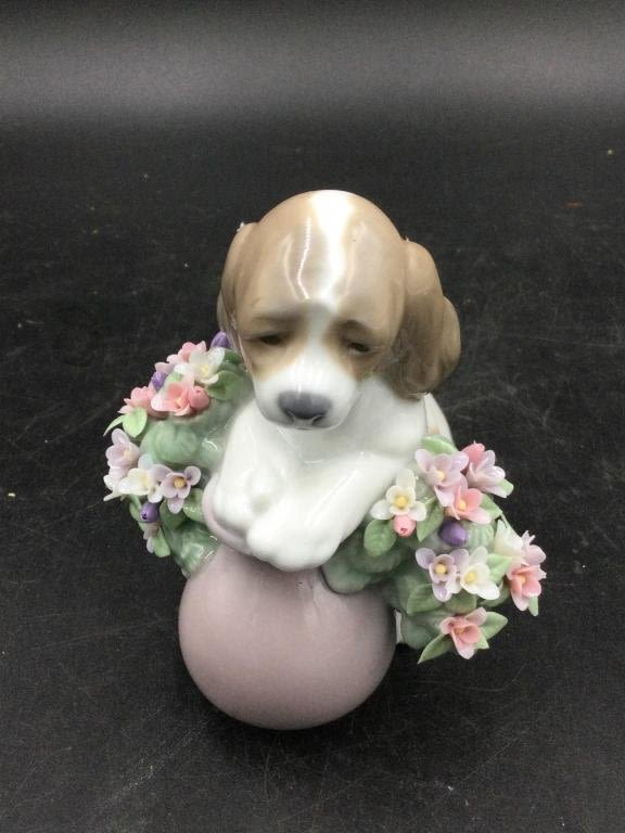 Lot 77: Lladro Puppy $6574