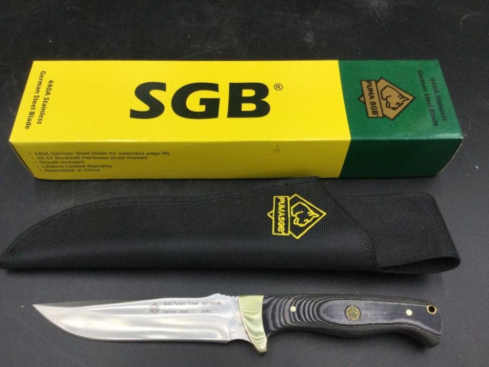 Lot 112: Puma SGB Knife