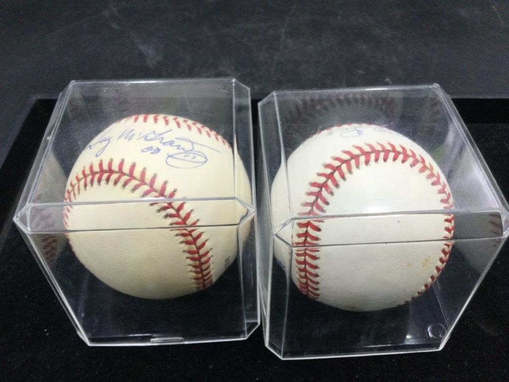 Lot 132: Autographed Baseballs