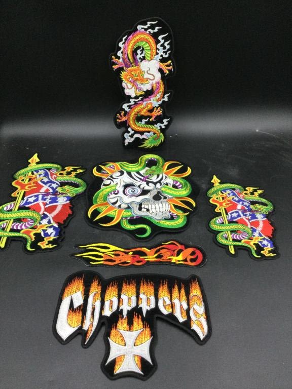 Lot 133: Motorcycle Patches