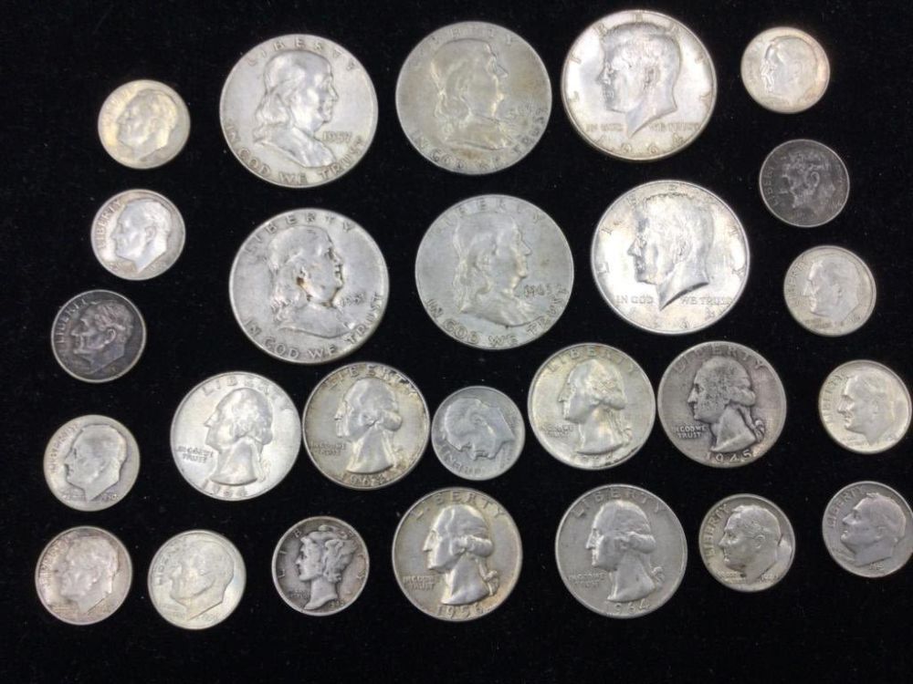 Lot 134: American Silver Coin Lot