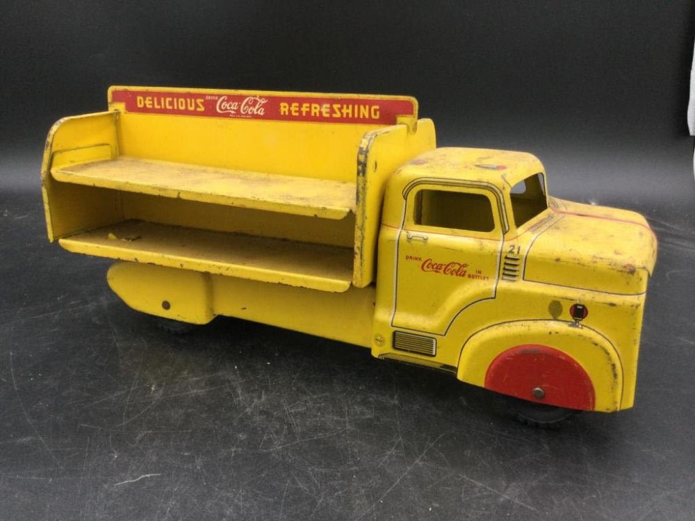 Lot 164: Vintage Metal Coca Cola Truck