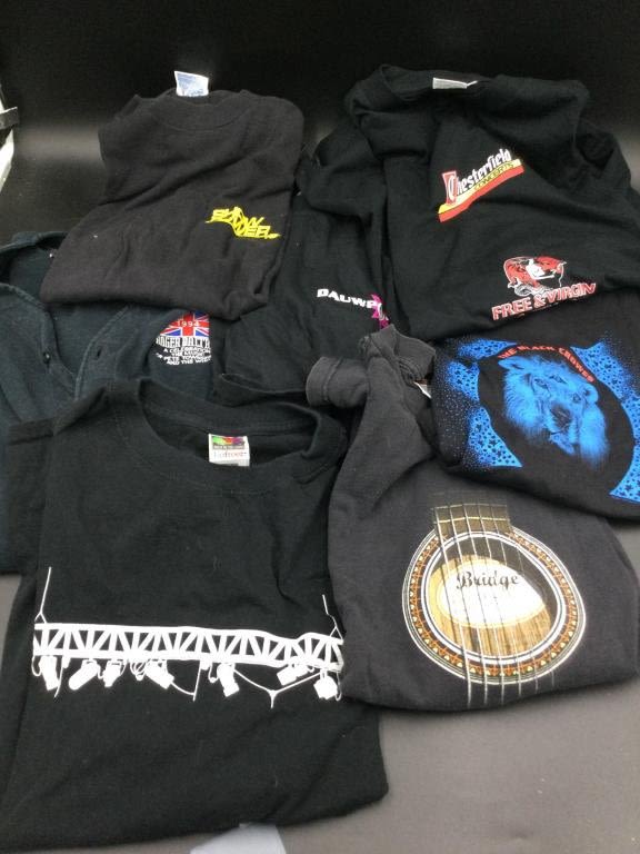 Lot 177: Vintage Band Shirts