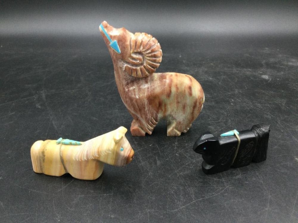 Lot 198: Carved Fetishes
