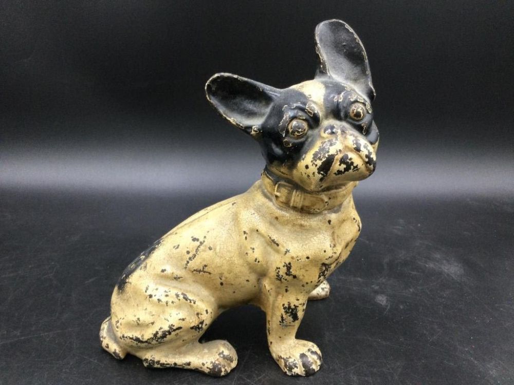 Lot 207: Cast Iron Boston Terrier