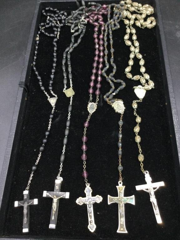 Lot 224: Vintage Rosaries