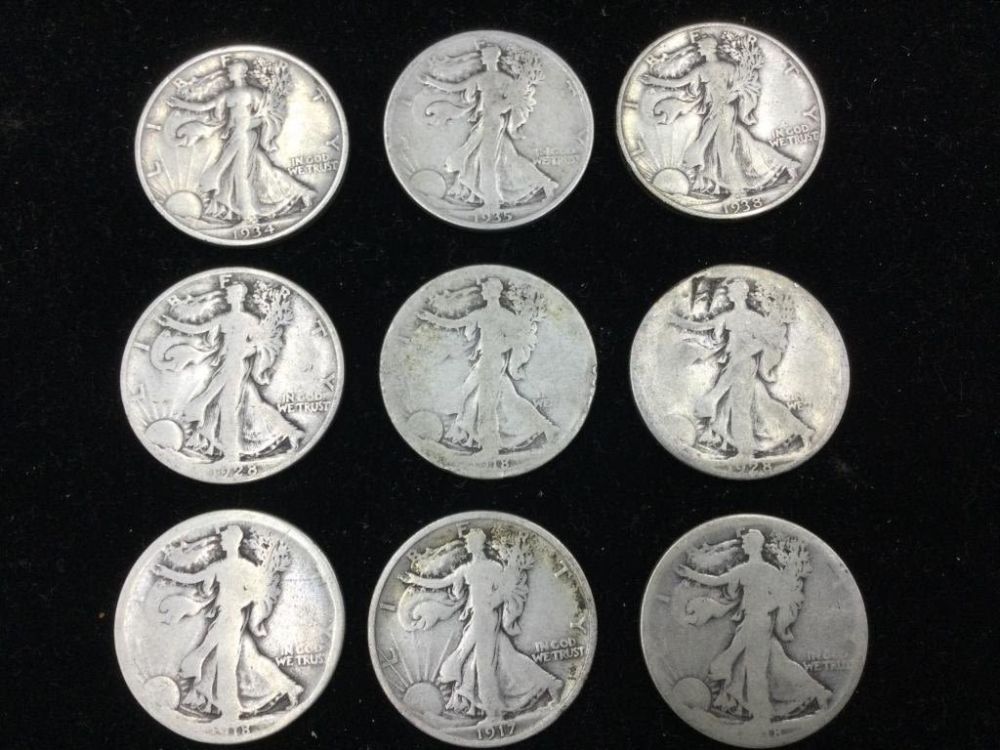 Lot 227: Walking Liberties