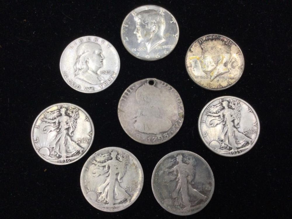 Lot 239: Half Dollar Coin Lot