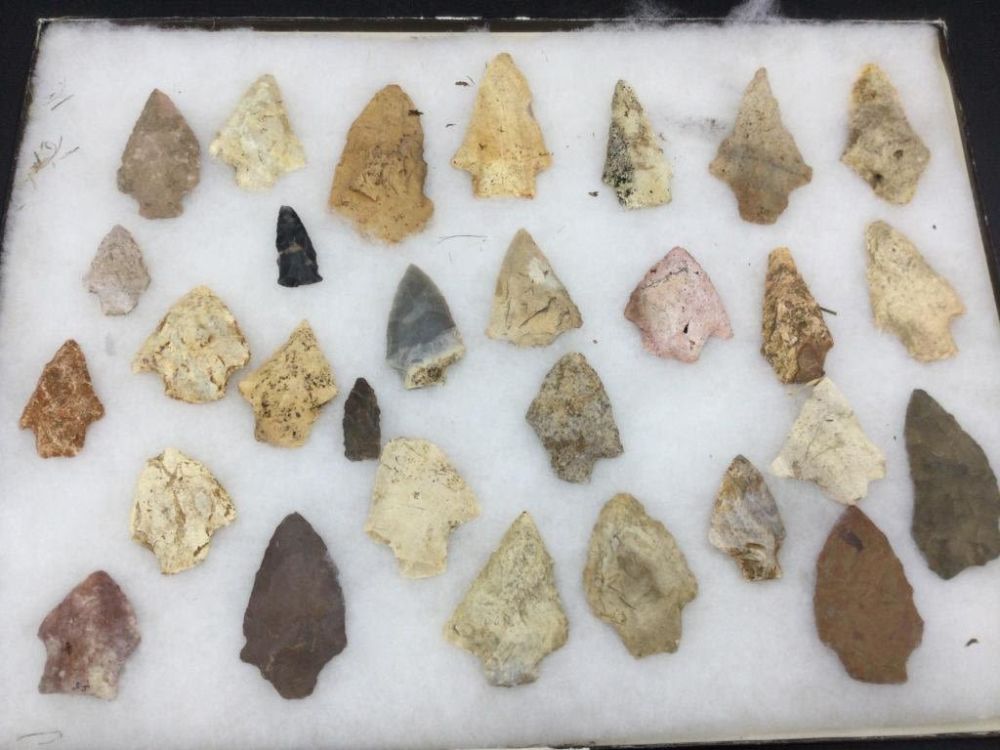 Lot 242: Arrowheads