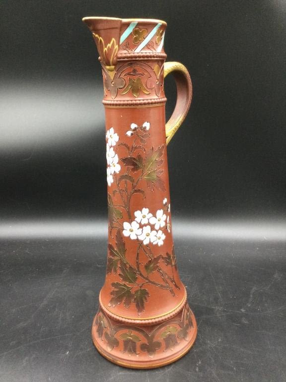 Lot 9: French Sarreguemines Large Stein
