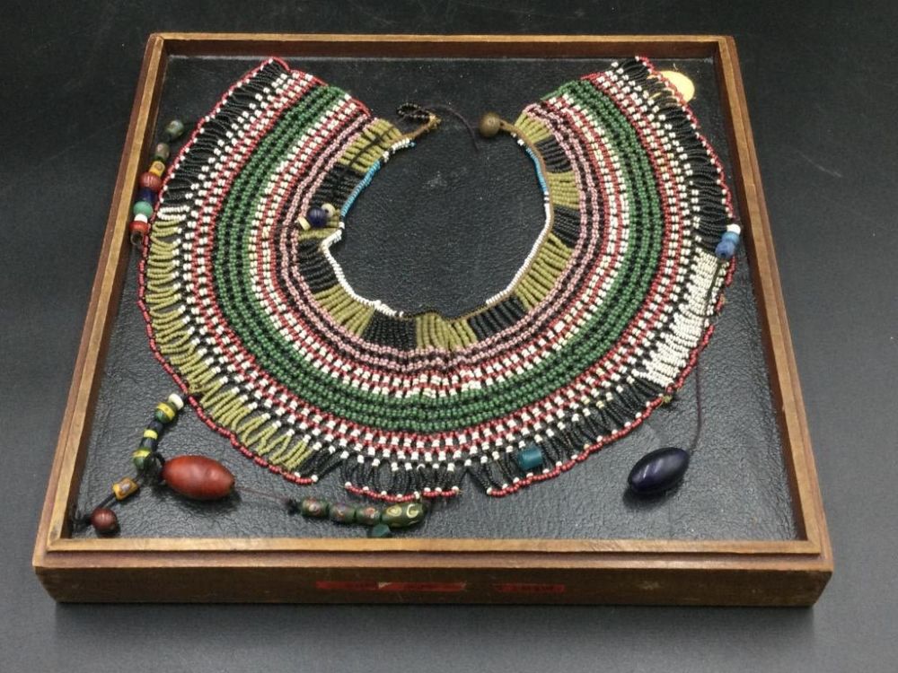 Lot 13: Egyptian Beaded Necklace