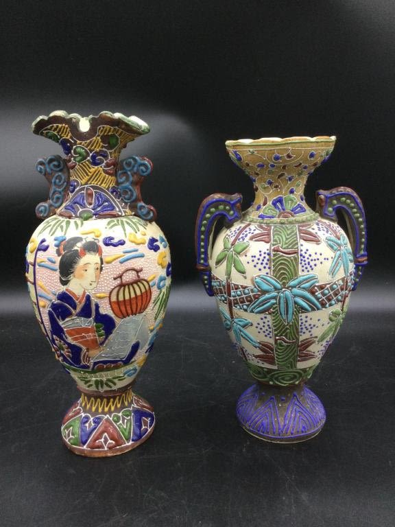 Lot 17: Antique Asian Vases