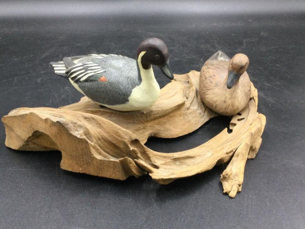 Lot 39: Clarence T Sanders Carving