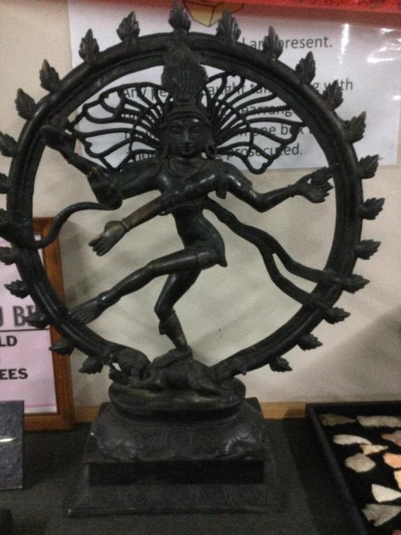 Lot 45: Bronze Sheba Dancing Statue