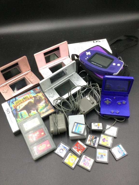 Lot 60: Game Boys  & Games