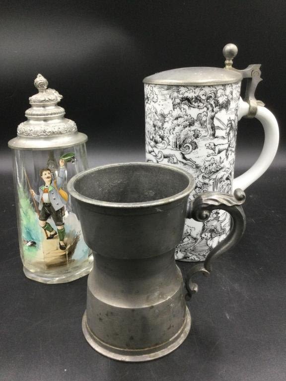 Lot 61: Vintage Steins
