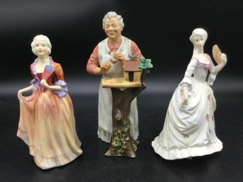 Lot 69: Royal Doulton Figurines & More