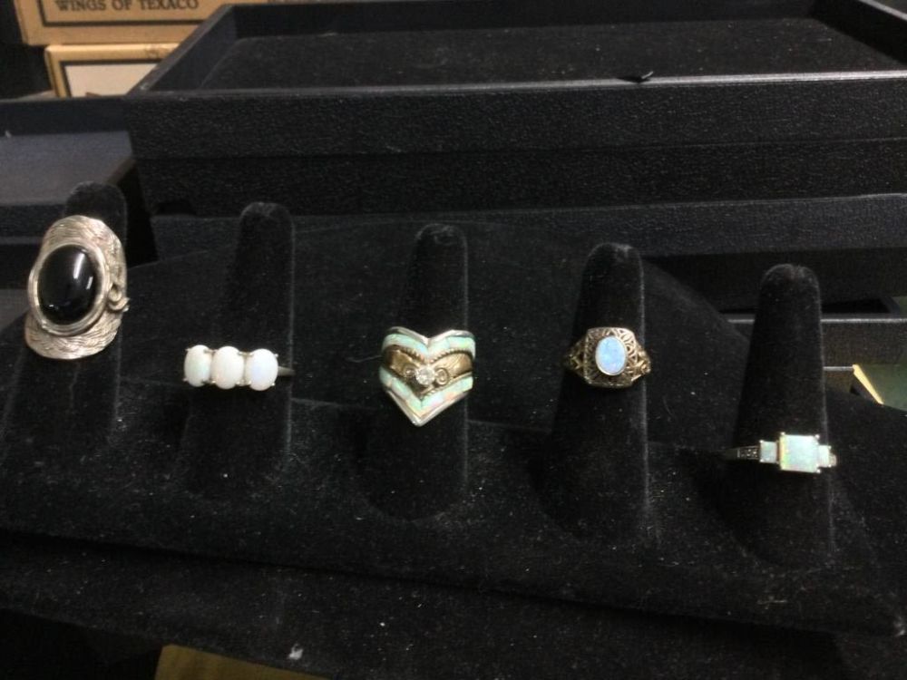 Lot 88: Sterling Rings