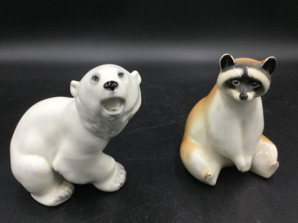 Lot 100: USSR Porcelain Animals