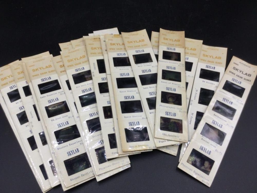 Lot 107: Vintage NASA slides