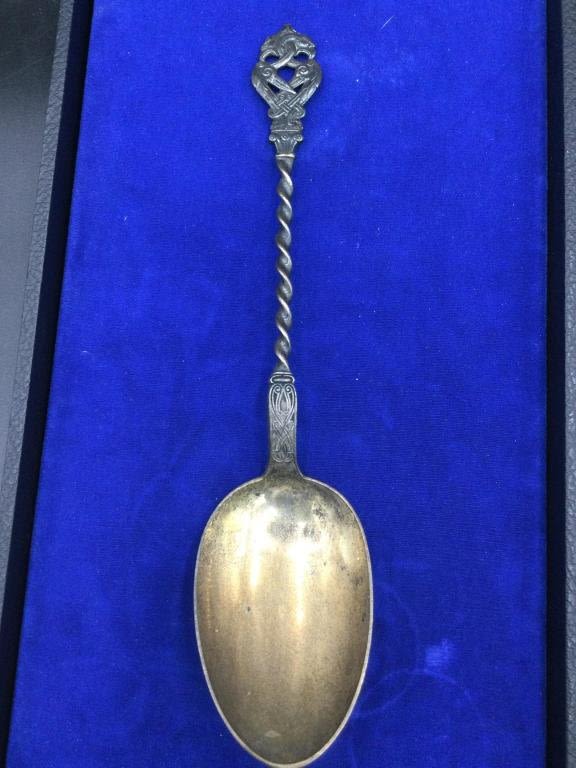Lot 121: Vintage Sterling Large Spoon
