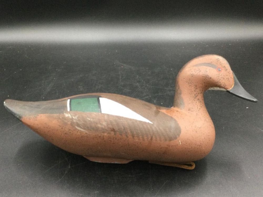 Lot 125: Don Carson Duck Decoy
