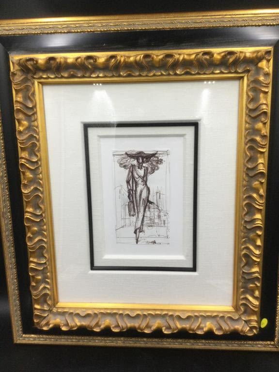 Lot 131: Salvdor Dali "Elegant Walk"