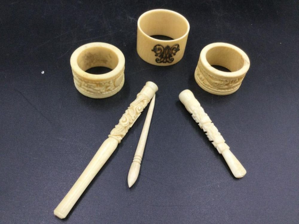 Lot 153: Carved Mix Lot