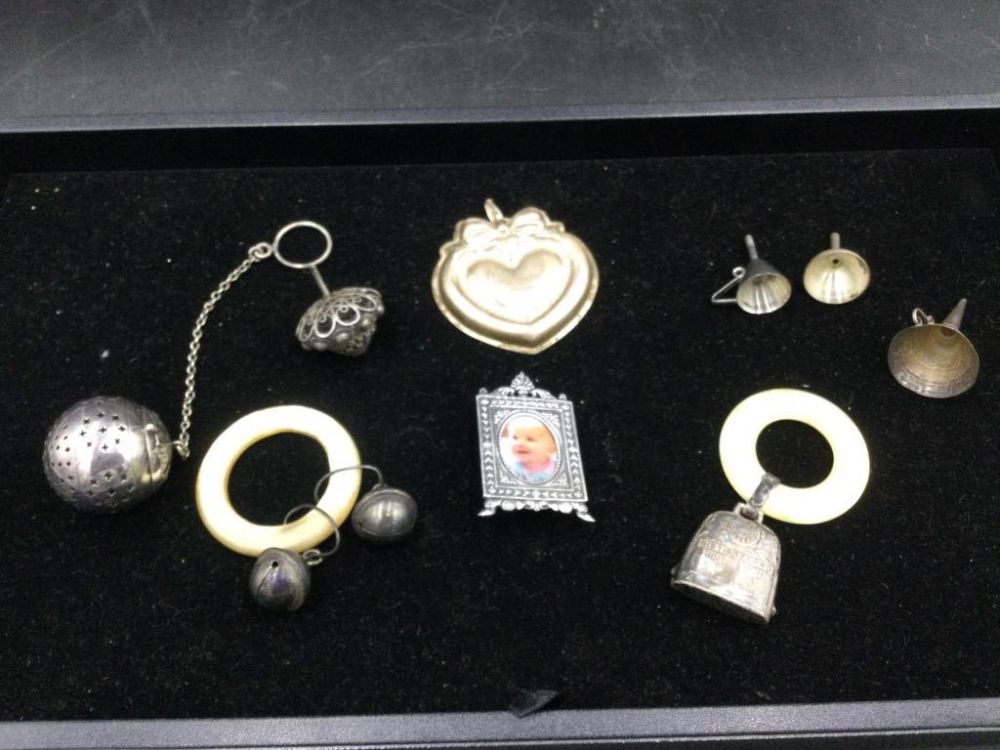 Lot 167: Sterling Items