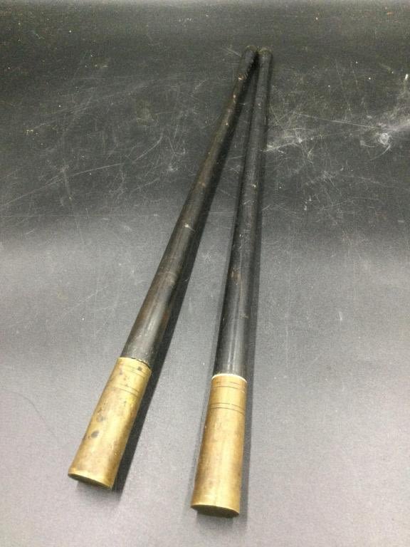 Lot 195: Civil War Drum Sticks