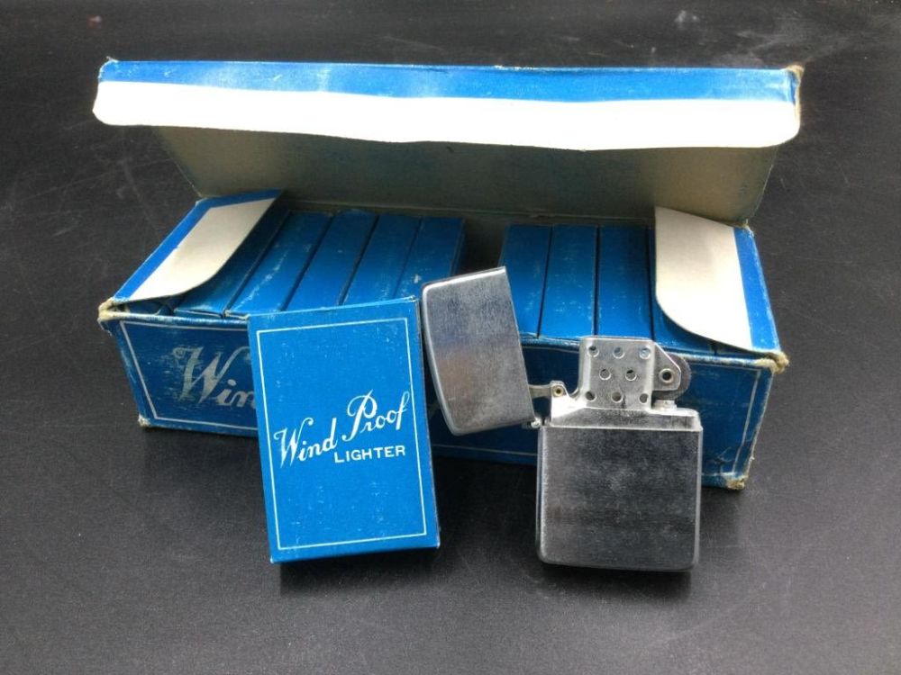 Lot 215: Vintage Wind  Proof Lighters Original Box