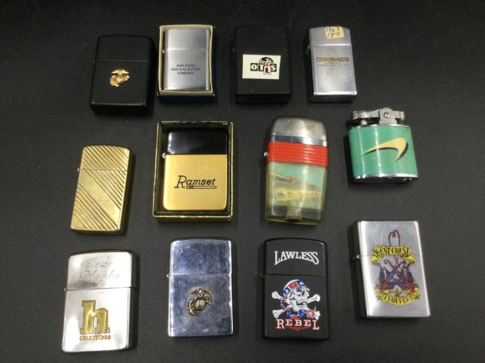 Lot 219: Vintage Lighters