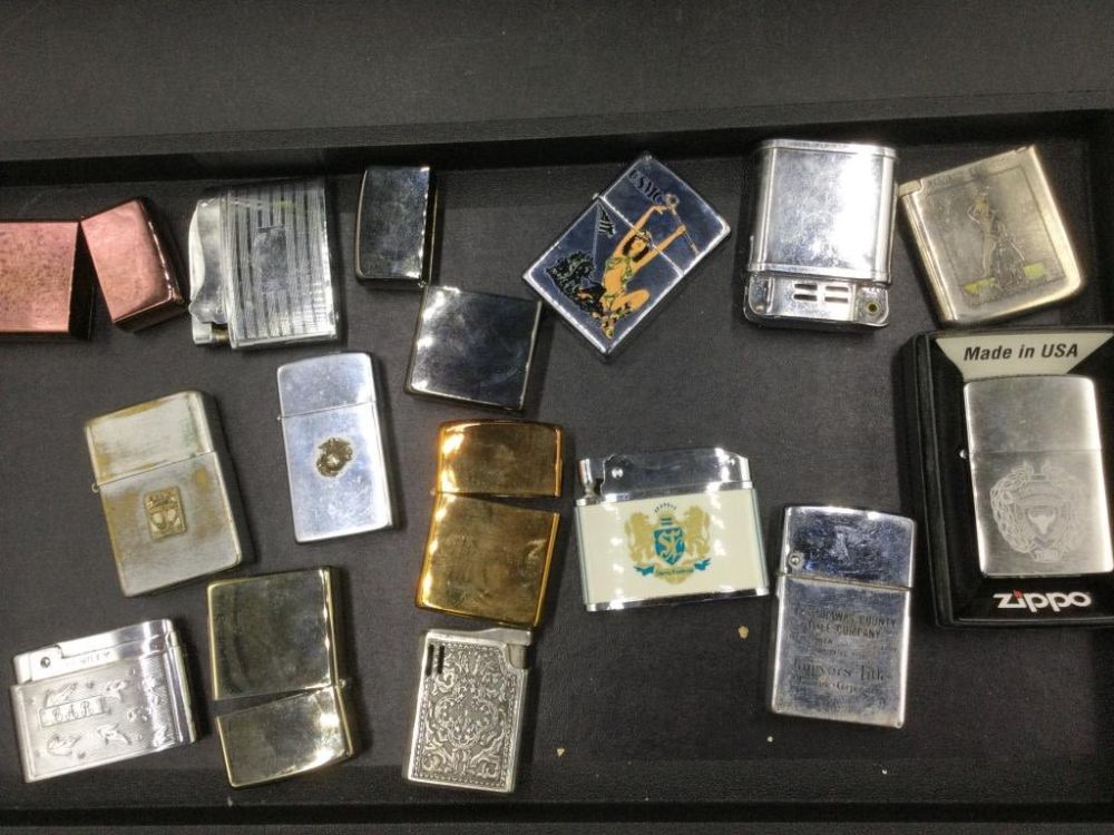 Lot 222: Vintage  Lighters