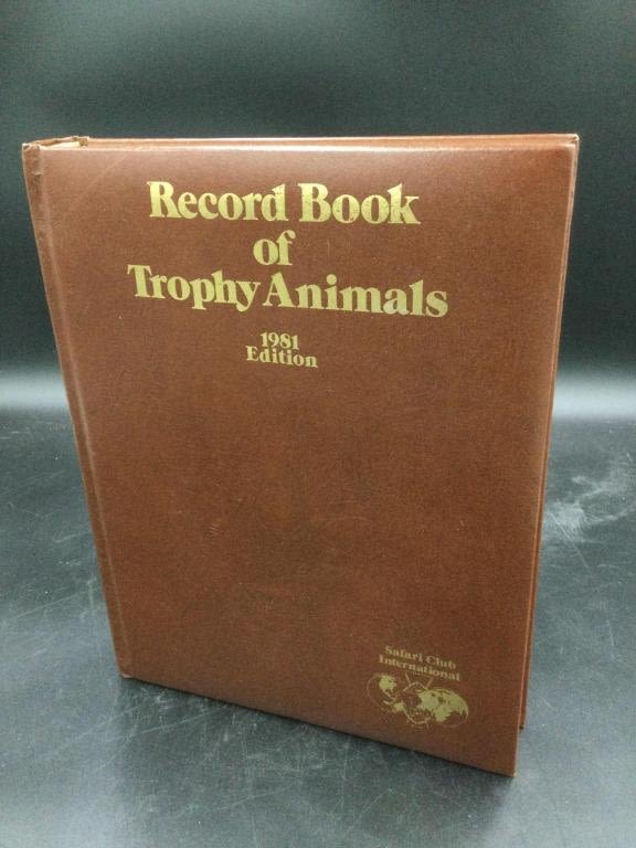Lot 227: Record Book of Trophy Animals