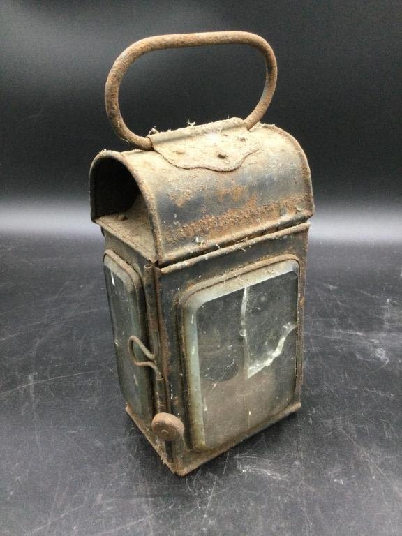 Lot 259: Vintage Carriage Lanteran