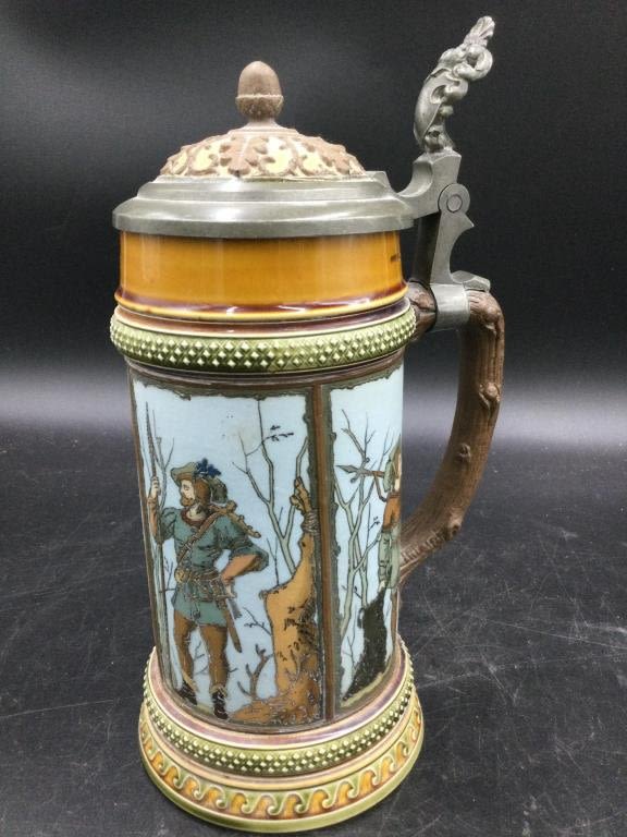 Lot 265: Vintage Mettlach Stein